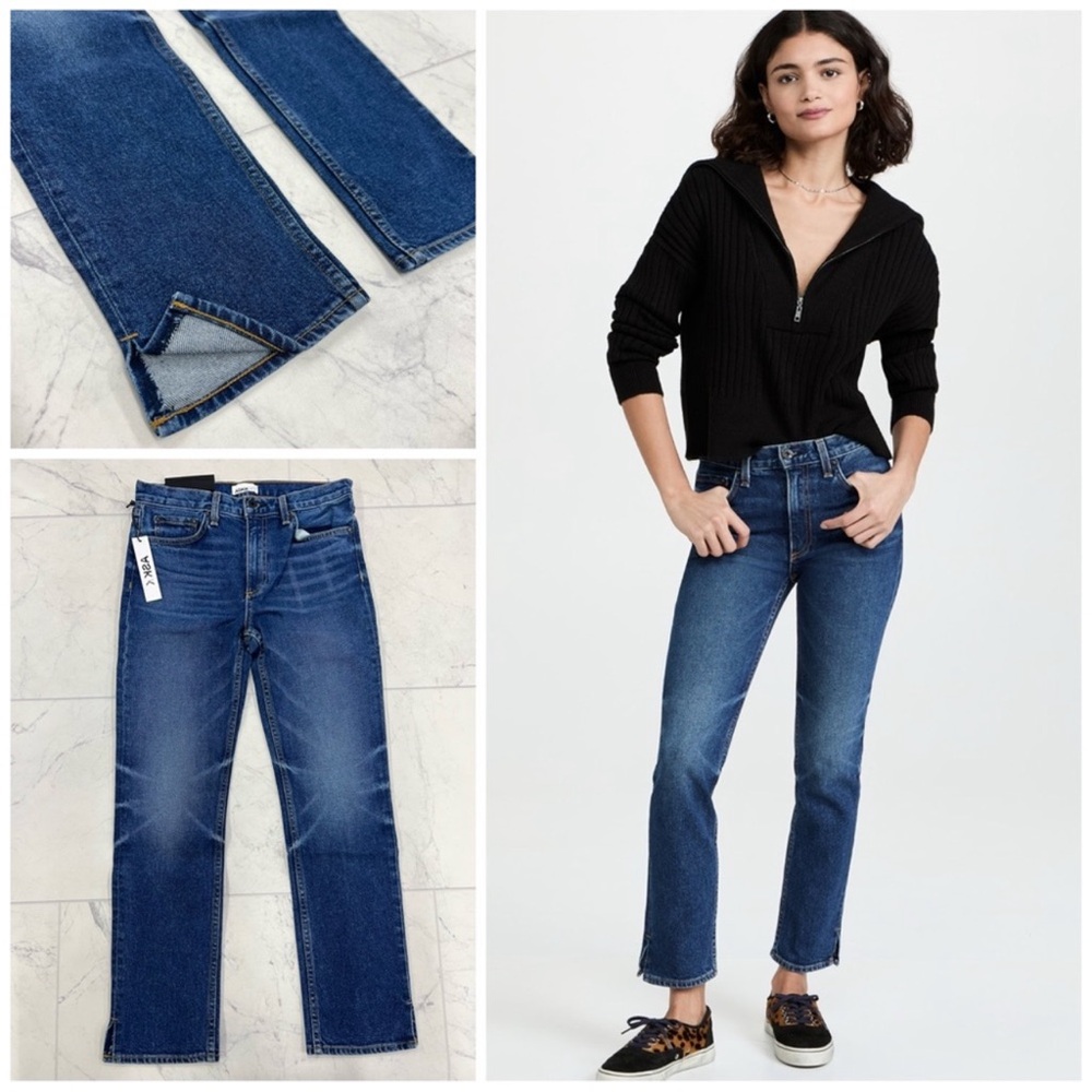 NWT ASKK NY Mid Rise Straight Jeans